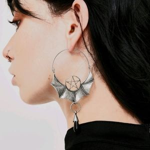 KILLSTAR Witching Hour Silver Earrings